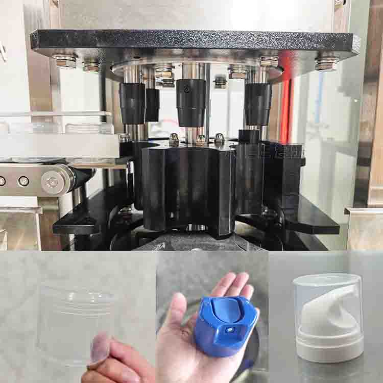 Высокоскоростная машина для запечатывания крышек аэрозольных баллонов