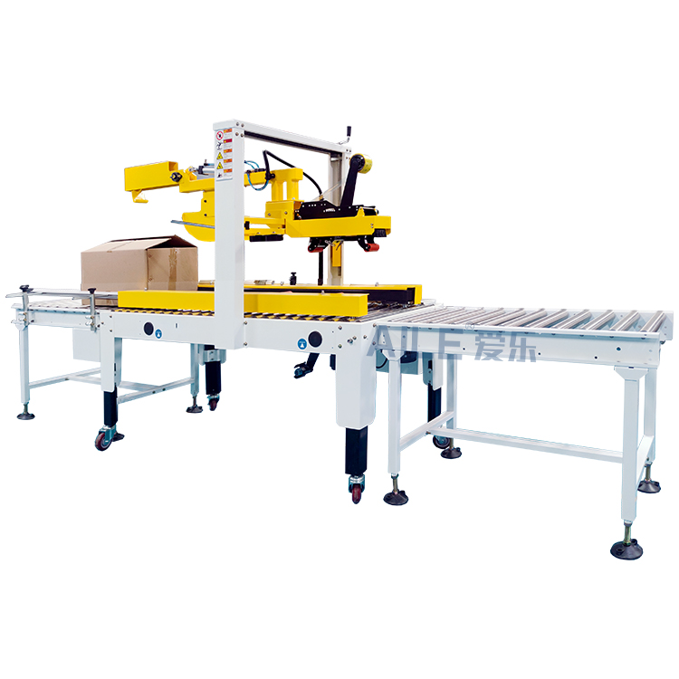 Верхний и нижний запайщик картонных коробок лентой