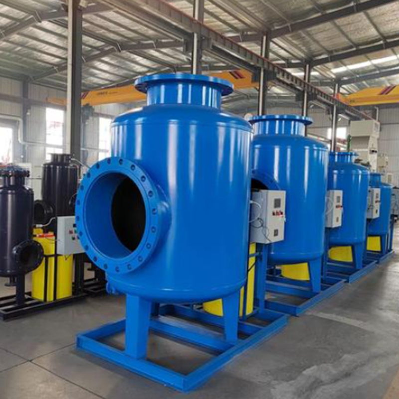 Автоматический фильтр для удаления накипи с постоянными магнитами