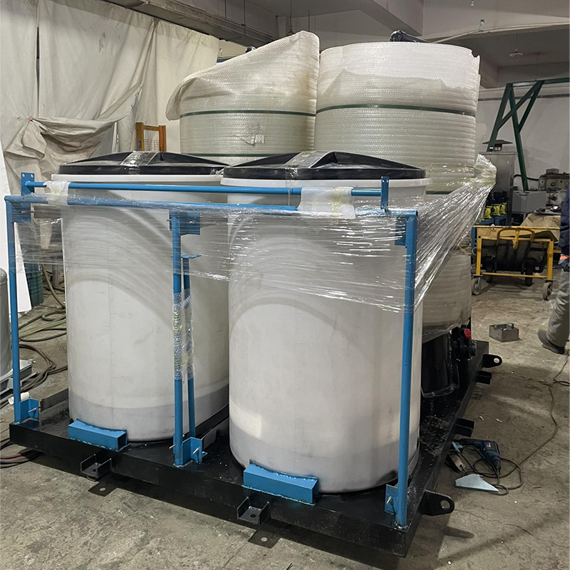 Полностью автоматический умягчитель воды