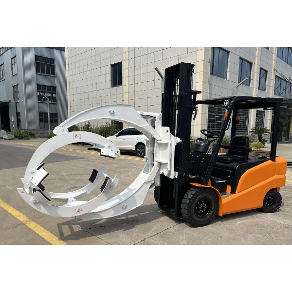 Индивидуальный поворотный зажим для вилочного погрузчика