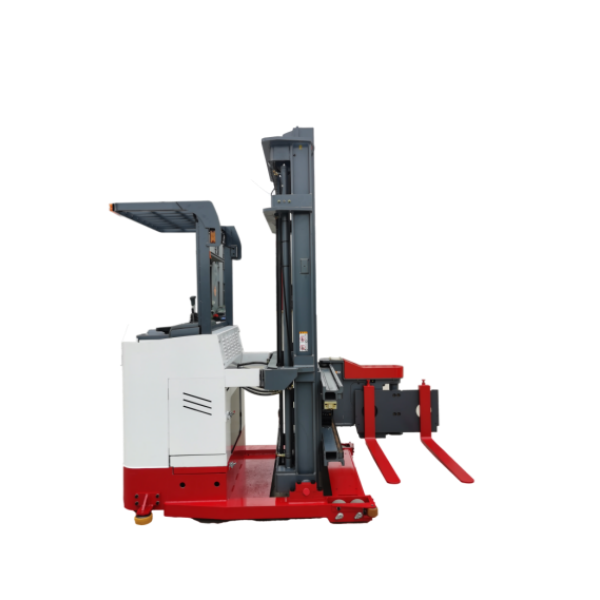 Трехходовой вилочный погрузчик с сиденьем для оператора