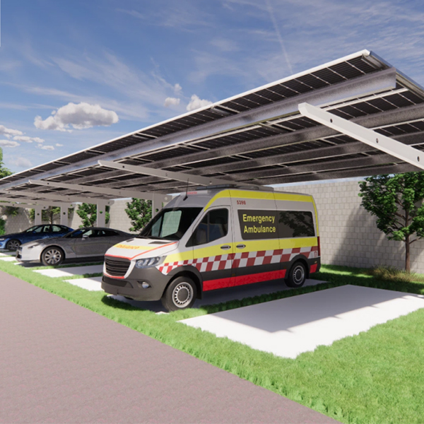 Обеспечьте себе электроэнергией свою поездку и свою жизнь с помощью стальных солнечных навесов Kayo!