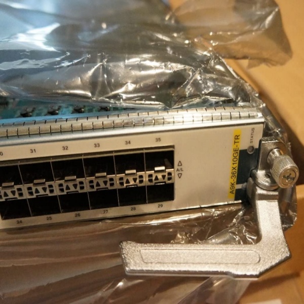 Cisco A9K-36X10GE-TR ASR 9000 36-портовый SFP+ 10GE Ethernet