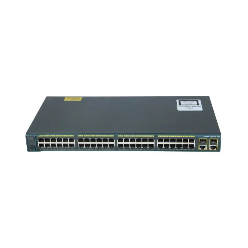 Cisco WS-C2960X-48TD-L, 48-портовый гигабитный коммутатор Catalyst с 2 портами 10G SFP+ LAN Base