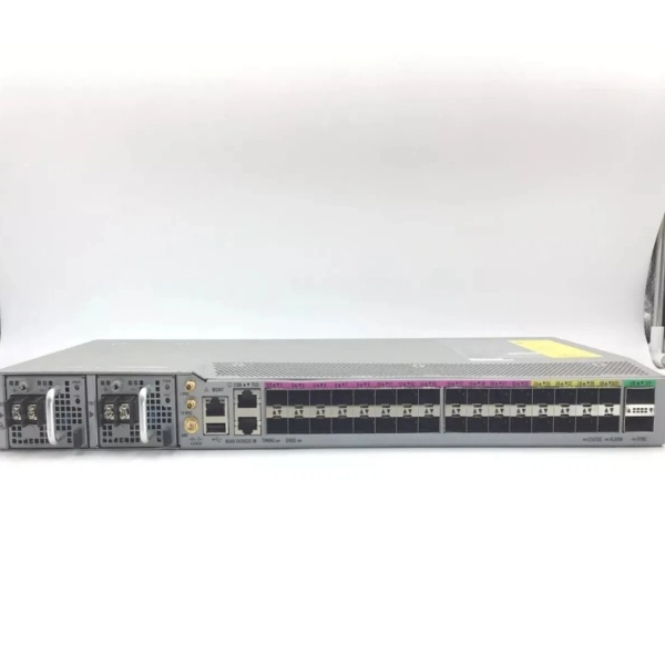 Маршрутизатор Cisco N540-24Z8Q2C-M с 24 портами 10 Гбит/с SFP+, 8 портами 25 Гбит/с SFP28, 2 портами 100 Гбит/с QSFP28 и двумя источниками питания постоянного тока