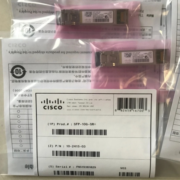 Новый запечатанный оригинальный SFP-модуль Cisco SFP-10G-SR
