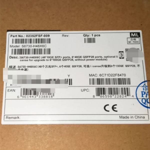 S6730-H48X6C — коммутаторы Huawei серии S6700