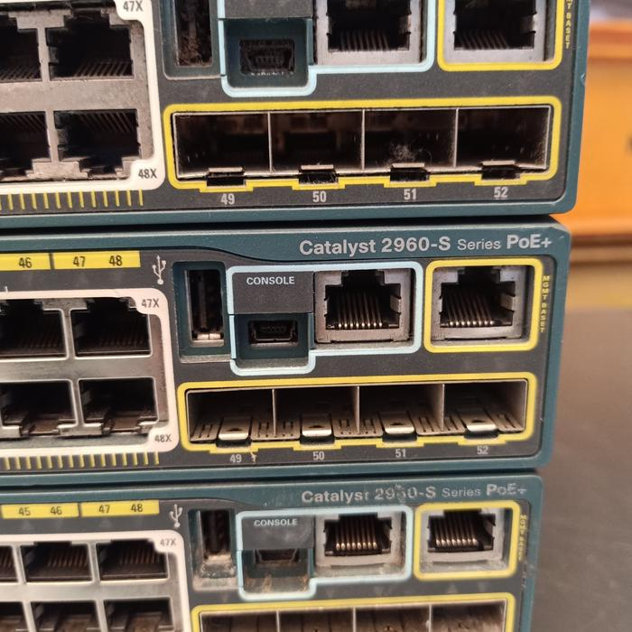 WS-C2960S-48FPS-L Коммутатор Cisco Catalyst 2960S с 48 портами 1G PoE/740 Вт/4 портами SFP