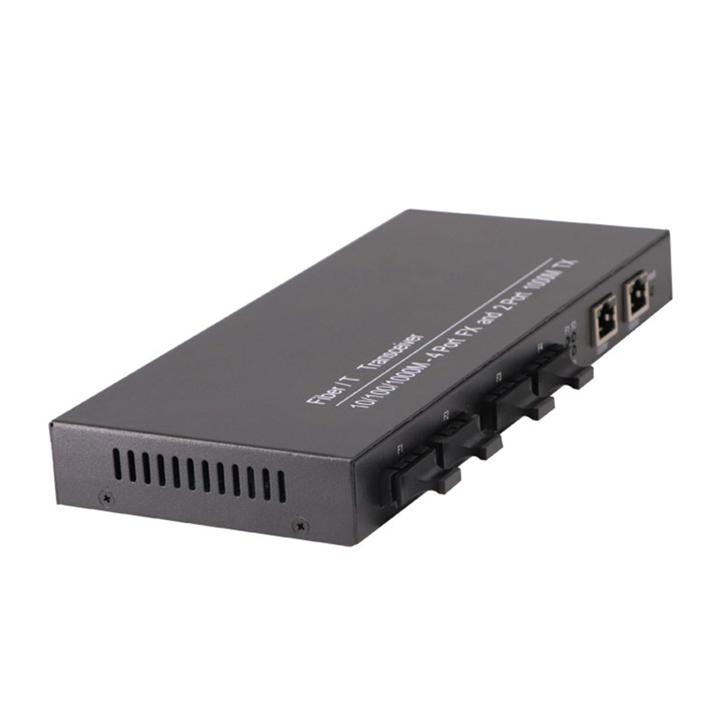 Оптический преобразователь 4xSFP+2xRJ45