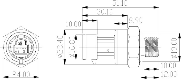 Датчик давления VLF-608 (2)