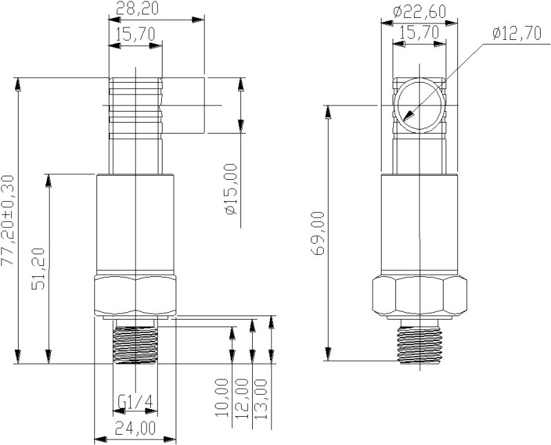Датчик давления VLF-307 (2)