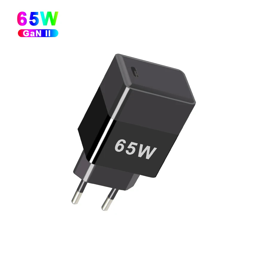 60 Вт EU Wall Pd 30 Вт Usb C Type C Power 65 Вт Быстрая зарядка Gan зарядное устройство