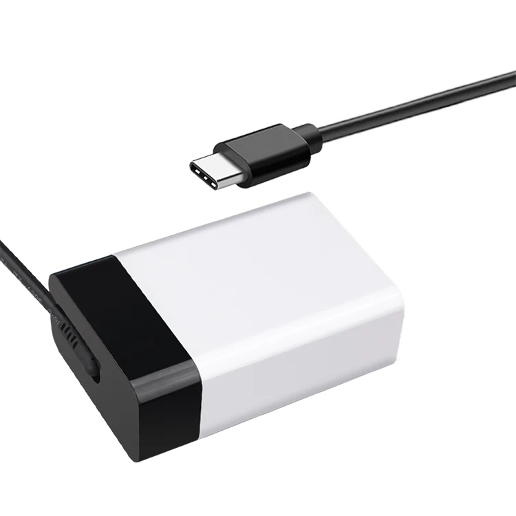 IEC C8 Вход 45 Вт Usb C Pd Настольное зарядное устройство для ноутбука Usb-C Зарядка QC 3.0