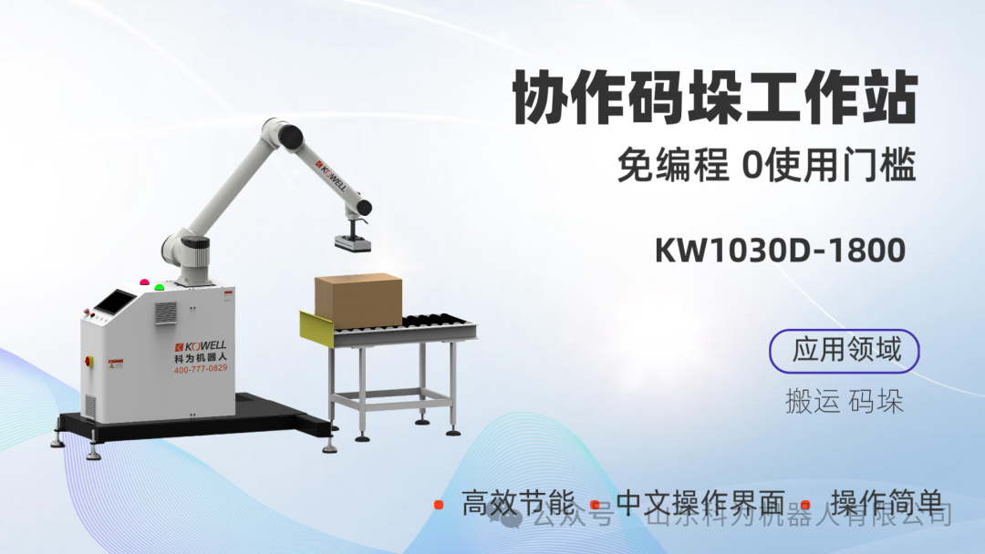 Leveraging “small” to achieve “speed,” and using “intelligence” to promote “flexibility”: Kewei Robotics’ collaborative palletizing robots drive new momentum for intelligent manufacturing upgrades