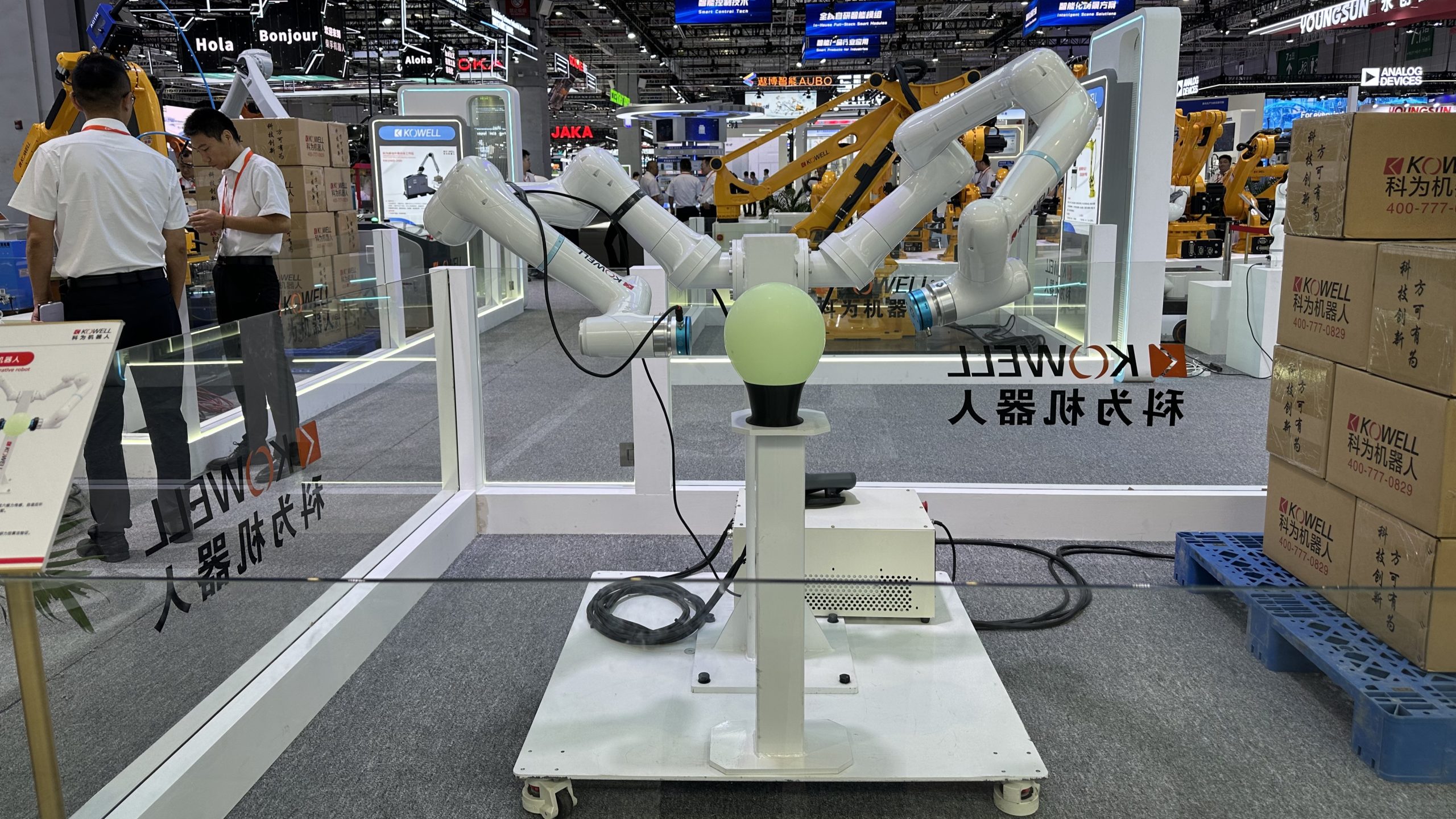 От исполнительных механизмов роботов к интеллектуальным системам: Kowell Robot в четвёртый день CIIF 2026