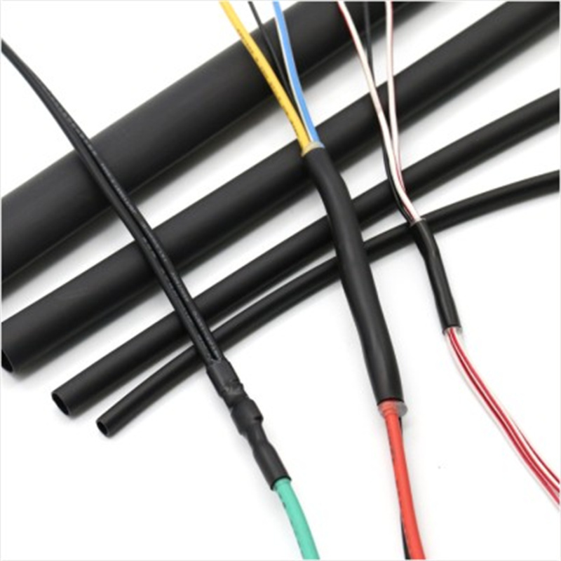 Как отличить термоусадочные трубки с клеевым слоем от однослойных термоусадочных трубок и области их применения