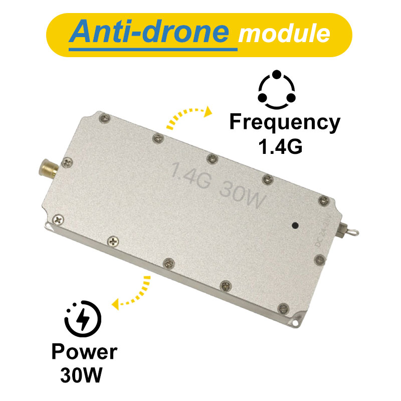 1.4G 30W Модуль усилителя мощности против дронов