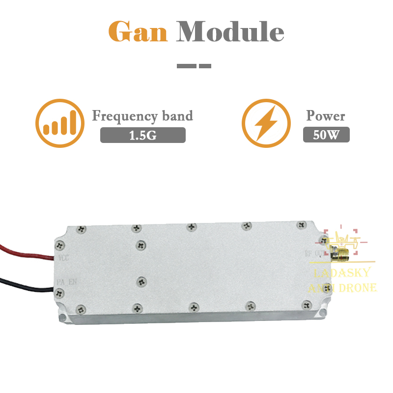 1550-1620MHz 50W Анти-дроновый модуль Модуль усилителя мощности