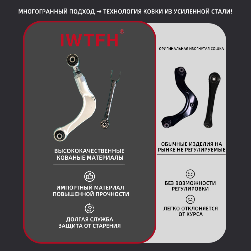 Регулируемый коленный рычаг для Lexus CT/Toyota Celica