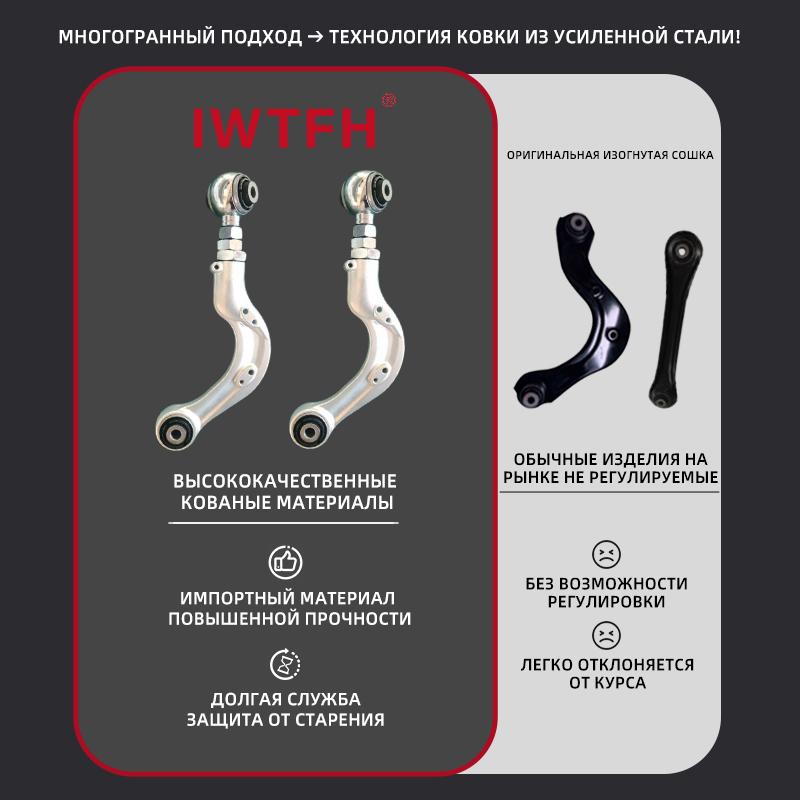 Регулируемый коленный рычаг для Lexus CT/Toyota Celica