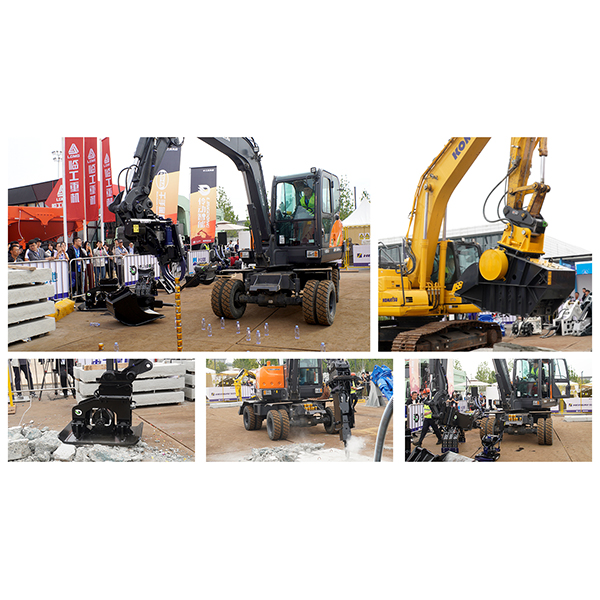 📰 LINGDONG представляет инновационный интеллектуальный тилтротатор и систему автоматического гидравлического соединения на выставке строительной техники в Пекине 🏗️