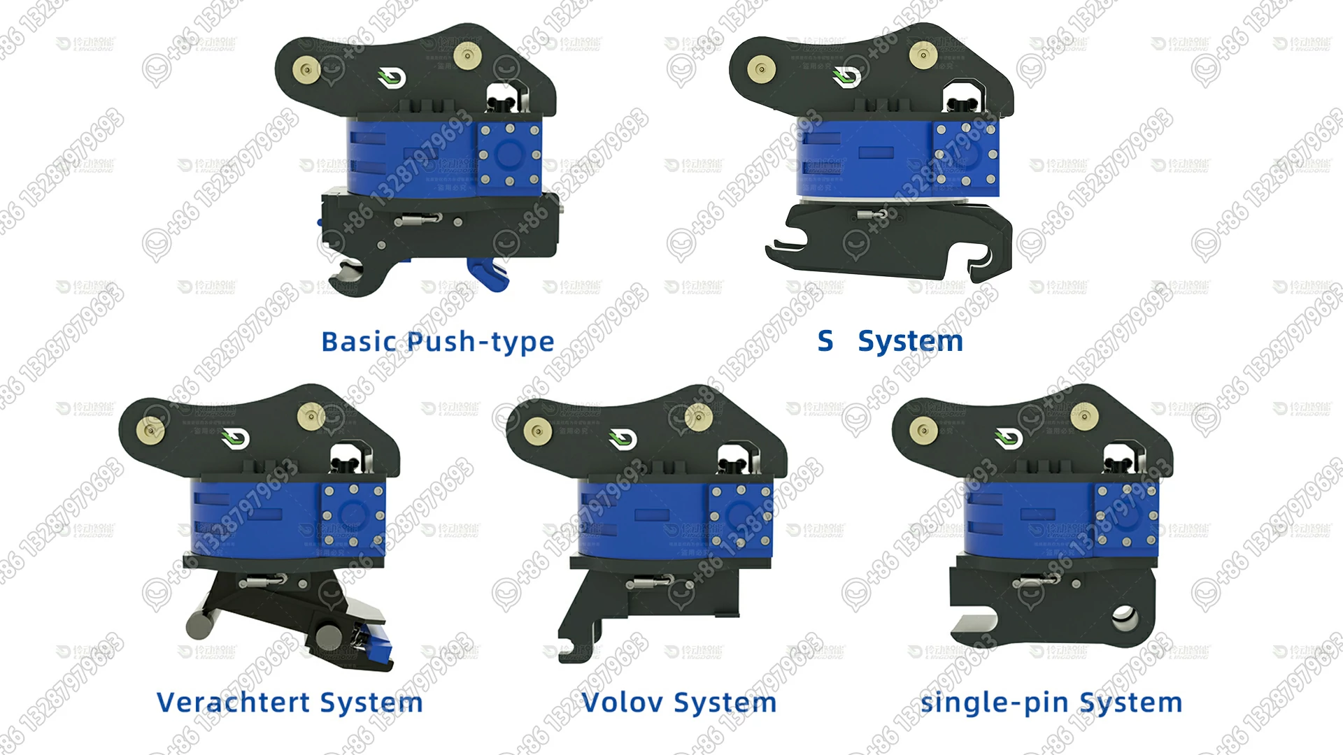 china-Lingdong-Tiltrotator-&-Rotating-Quick-Coupler-Tools-Compatibility-3