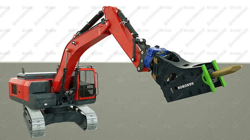 china-lingdong-Rotating-Quick Coupler-for-4-9-ton-excavator-with-breaker-2