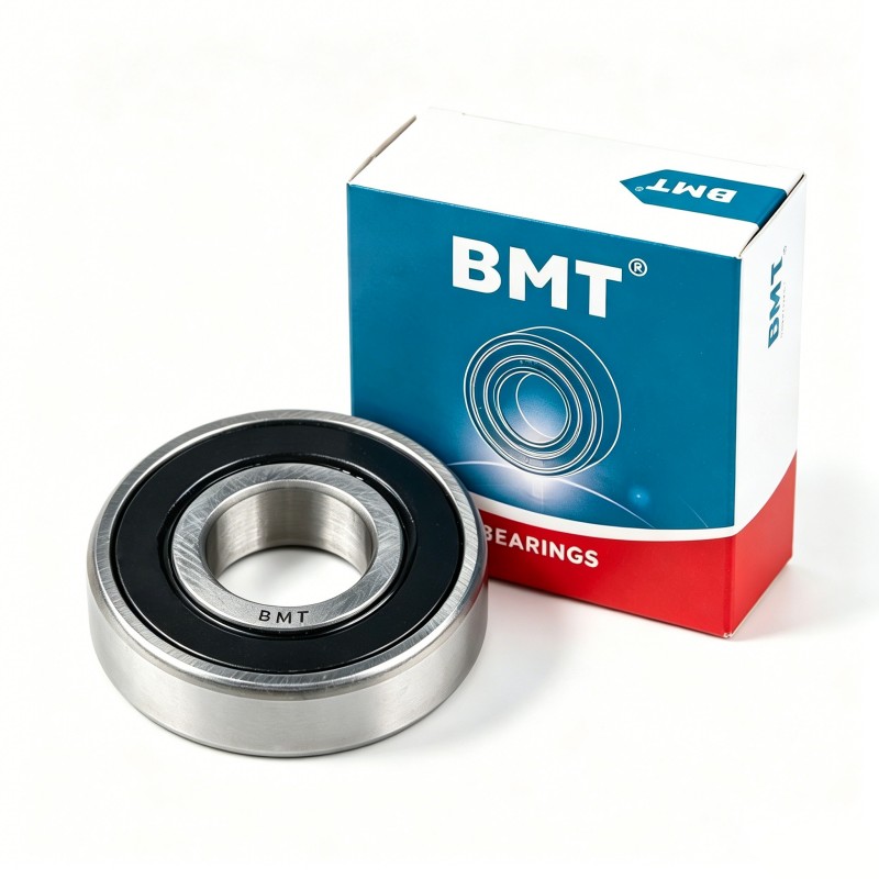 Глубокий шариковый подшипник BMT 6306 ZZ/RS, размер 30×72×19 мм