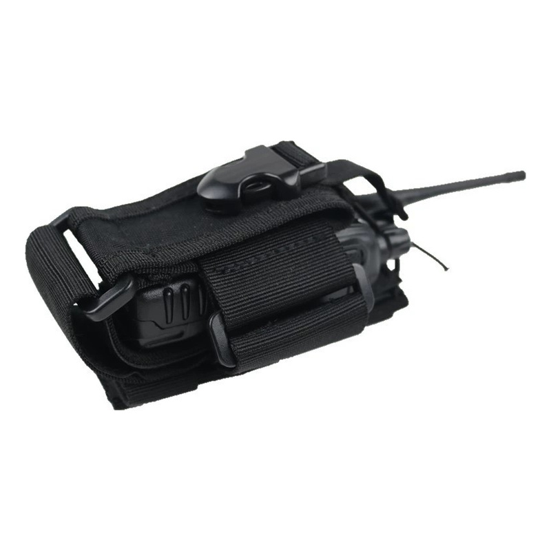 Тактический подсумок-кобура для рации MOLLE DJ01 — регулируемый держатель-чехол для раций Baofeng, Motorola, Kenwood, на пояс и набедренный, 8 расцветок