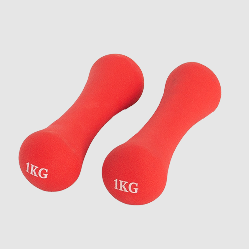 Гантели-косточки с пластиковым покрытием