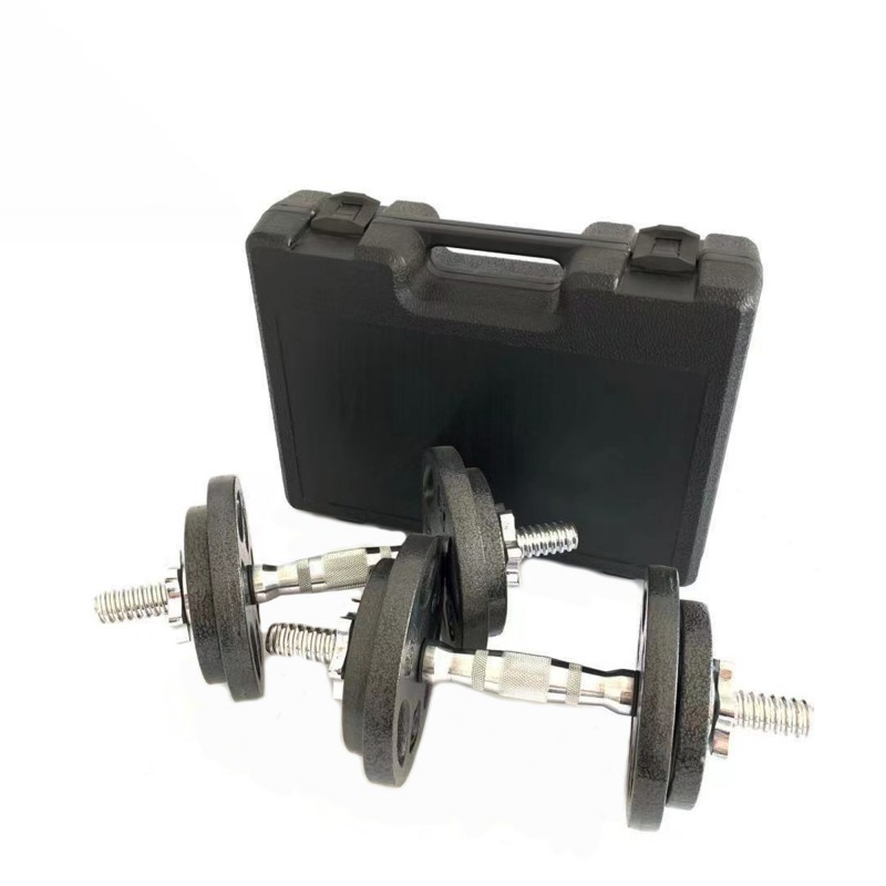 Набор 40-фунтовых окрашенных гантелей