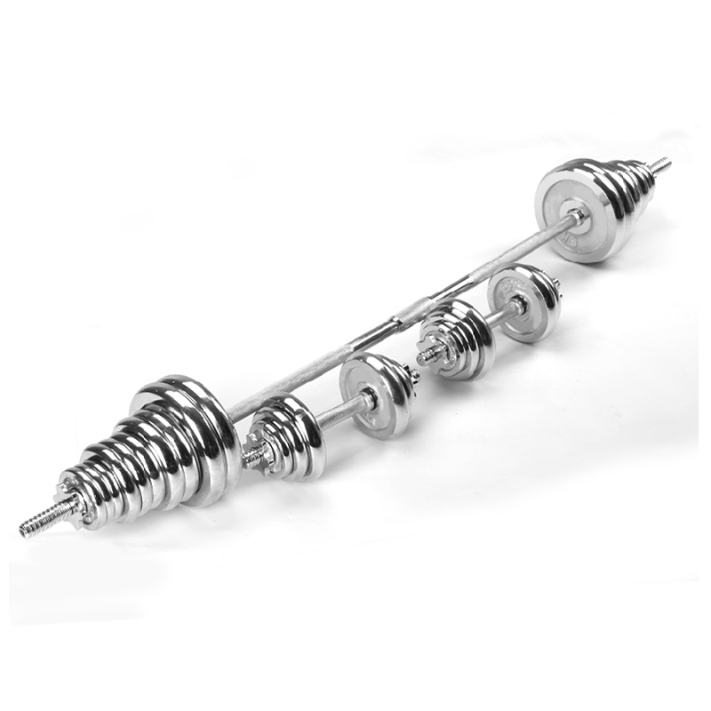 Набор гальванизированных гантелей