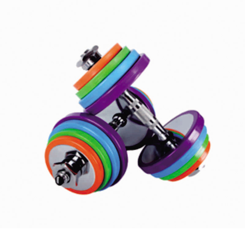 Набор гантелей с резиновыми