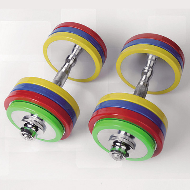 Набор гантелей с резиновыми