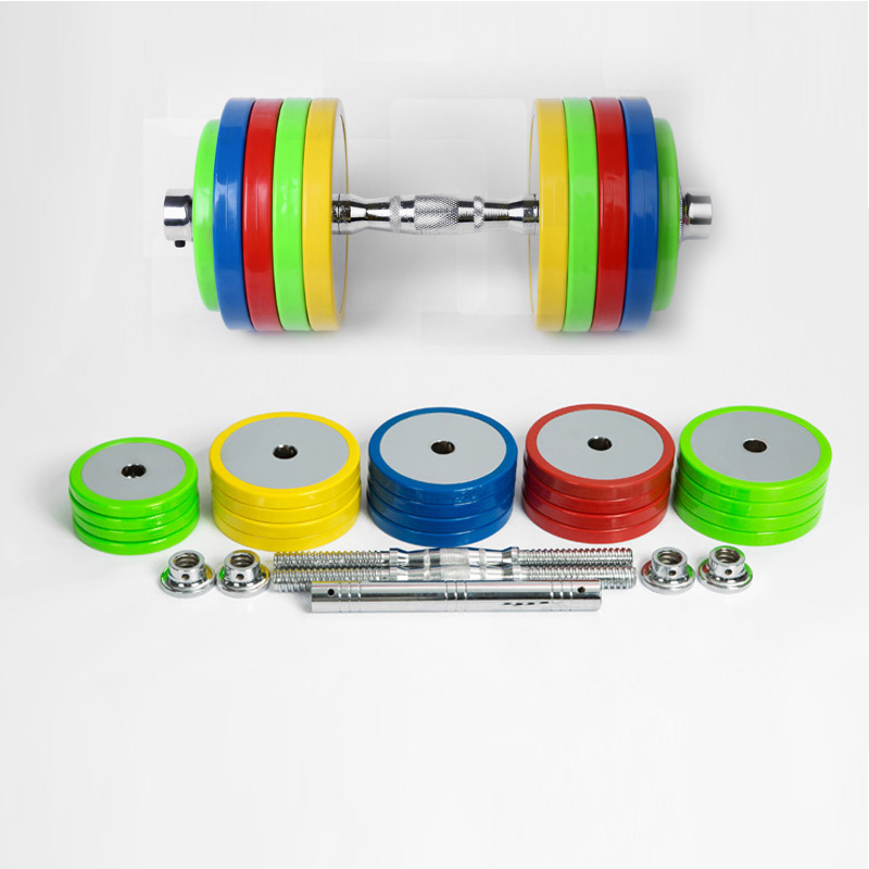 Набор гантелей с резиновыми