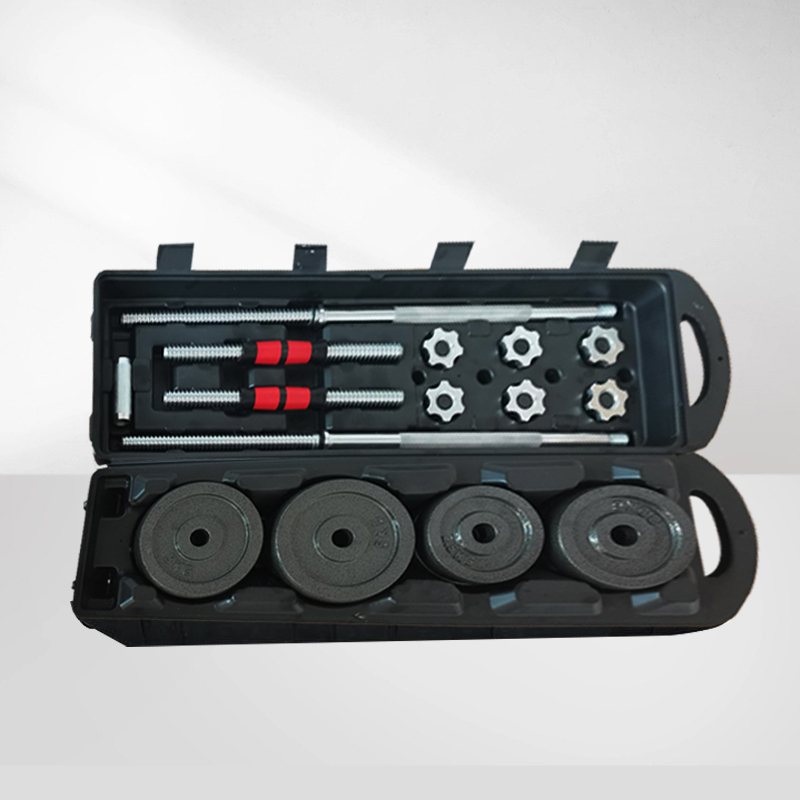 Набор окрашенных гантелей