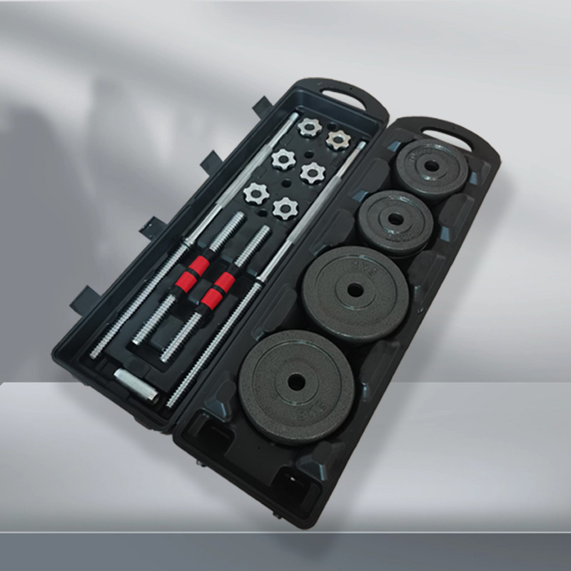 Набор окрашенных гантелей