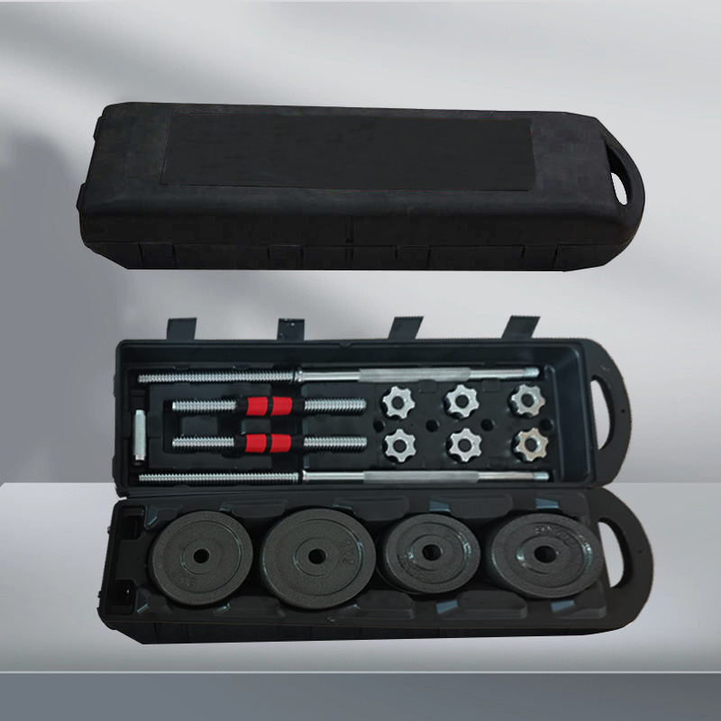 Набор окрашенных гантелей