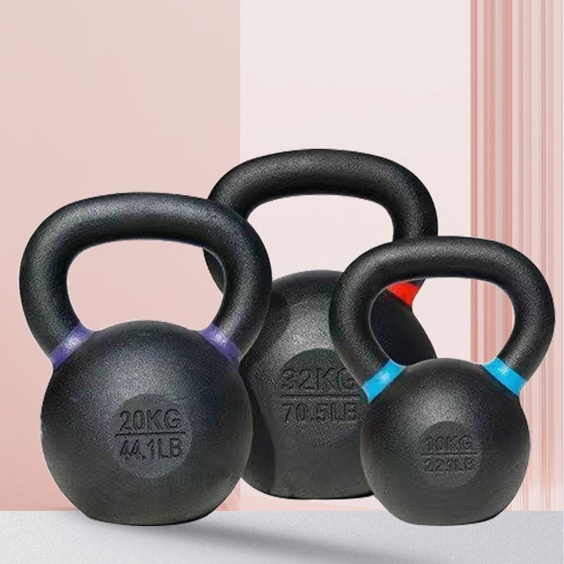 Окрашенные чугунные гири – прочное, устойчивое к ржавчине и стильное фитнес-оборудование