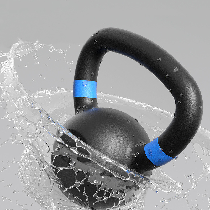 Окрашенные чугунные гири – прочное, устойчивое к ржавчине и стильное фитнес-оборудование