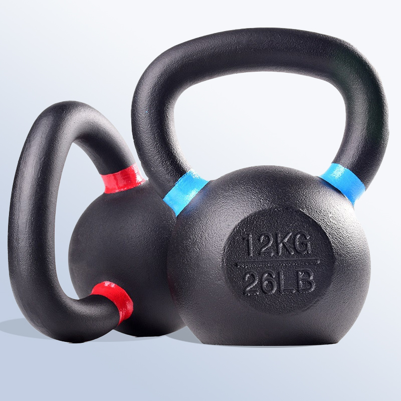 Окрашенные чугунные гири – прочное, устойчивое к ржавчине и стильное фитнес-оборудование