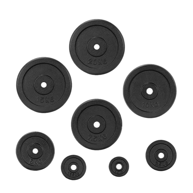 Профессиональные окрашенные чугунные блины для штанги