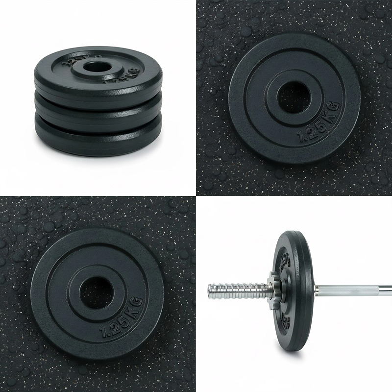 Профессиональные окрашенные чугунные блины для штанги