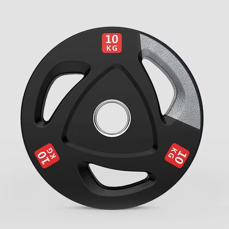 Трехдырочные резиновые блины для штанги