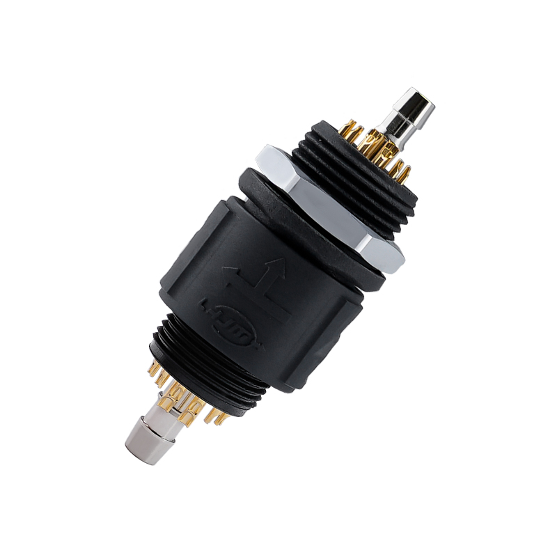 OEM-водонепроницаемый соединитель из PA66, модель ZM16A, 108/208 контактов, розетка для пластиковой панели, круглый разъем IP68, для медицинской сферы