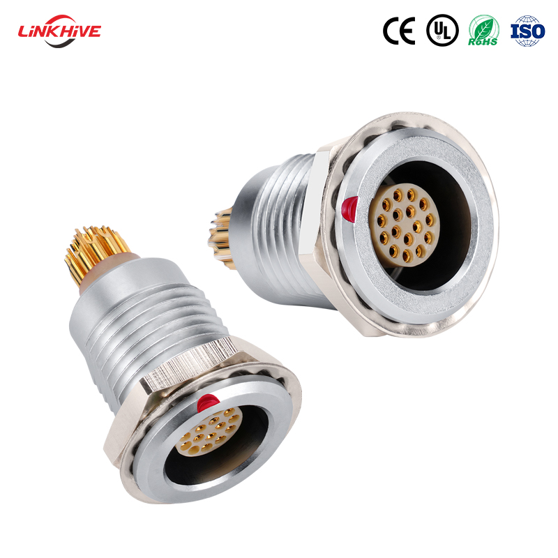 Разрывной круглый разъем серии B, специальная разработка с контактами от 2 до 48, OEM, для промышленного автоматизированного оборудования, передача питания и сигнала