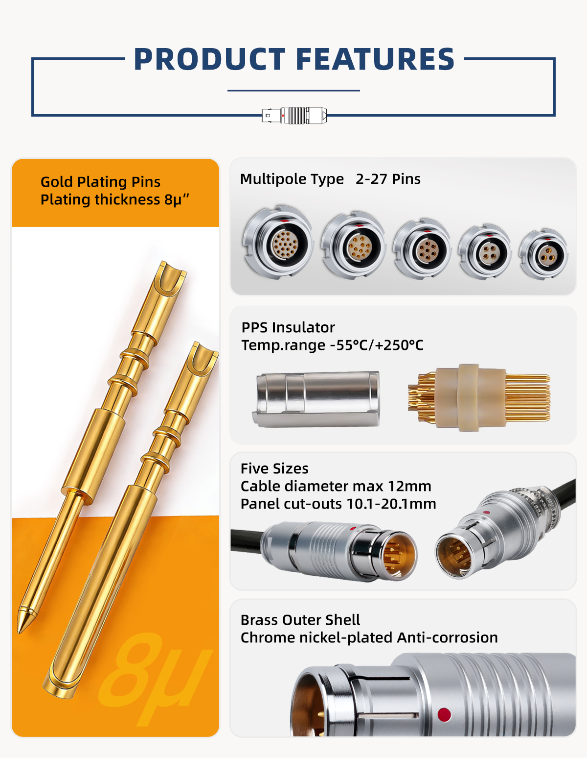 Водонепроницаемые соединители