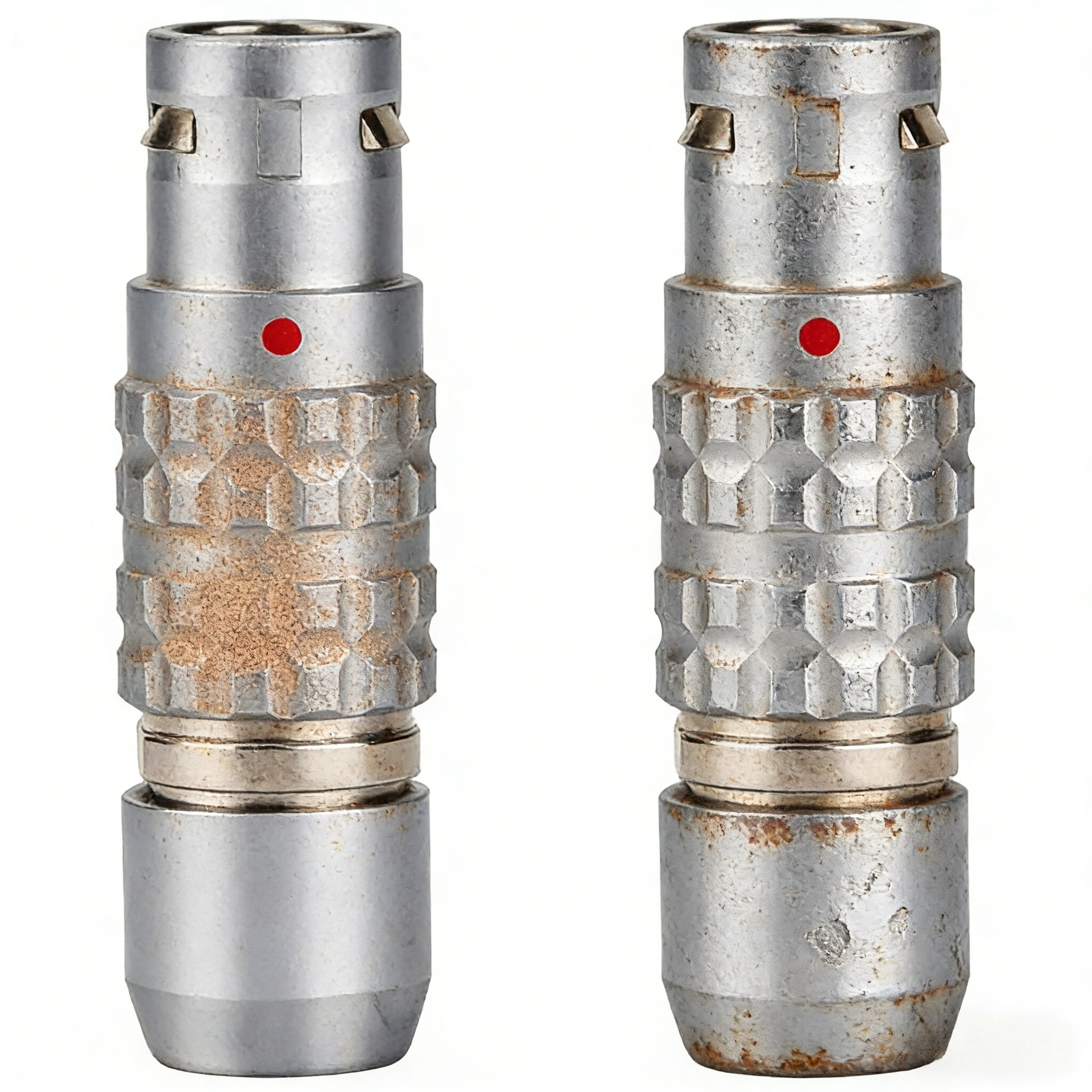 伪锈和真锈对比