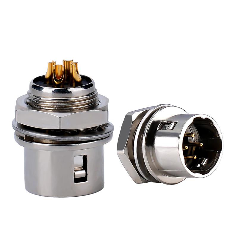 Серия RH Миниатюрные круглые электрические соединители с толкающе-тянущим механизмом блокировки